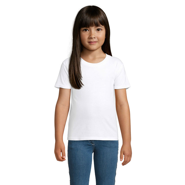 T-shirt personnalisé coton bio enfant 150g - CRUSADER Blanc 1
